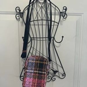 Vera Bradley RFID Mini Crossbody Hipster in Cozy Plaid Print